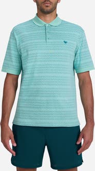 Bad Birdie Thread the Needle Jacquard Polo