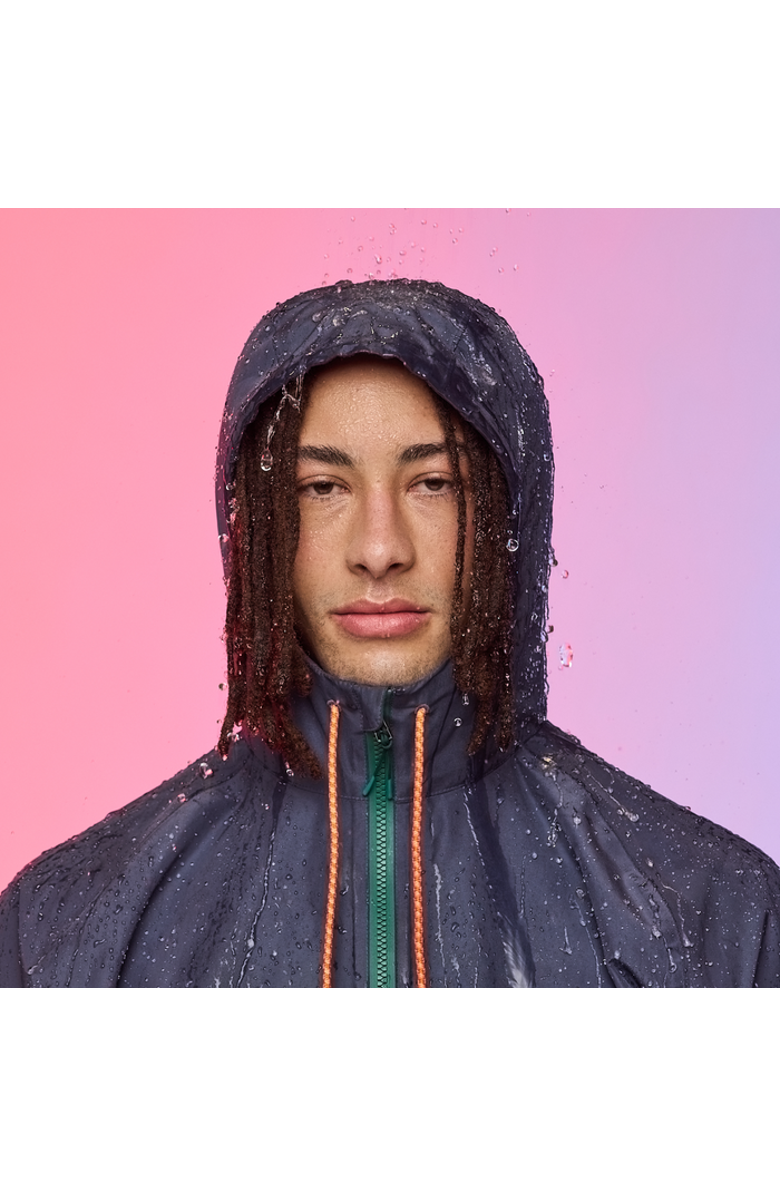 Cotopaxi Contiguo Rain Poncho - Unisex, Alternate, color, Navy