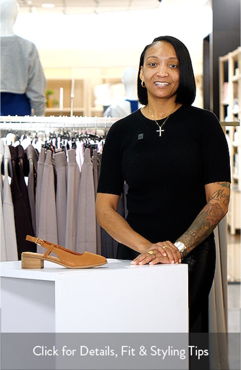 Jaclyn Slingback Pump, sales video thumbnail