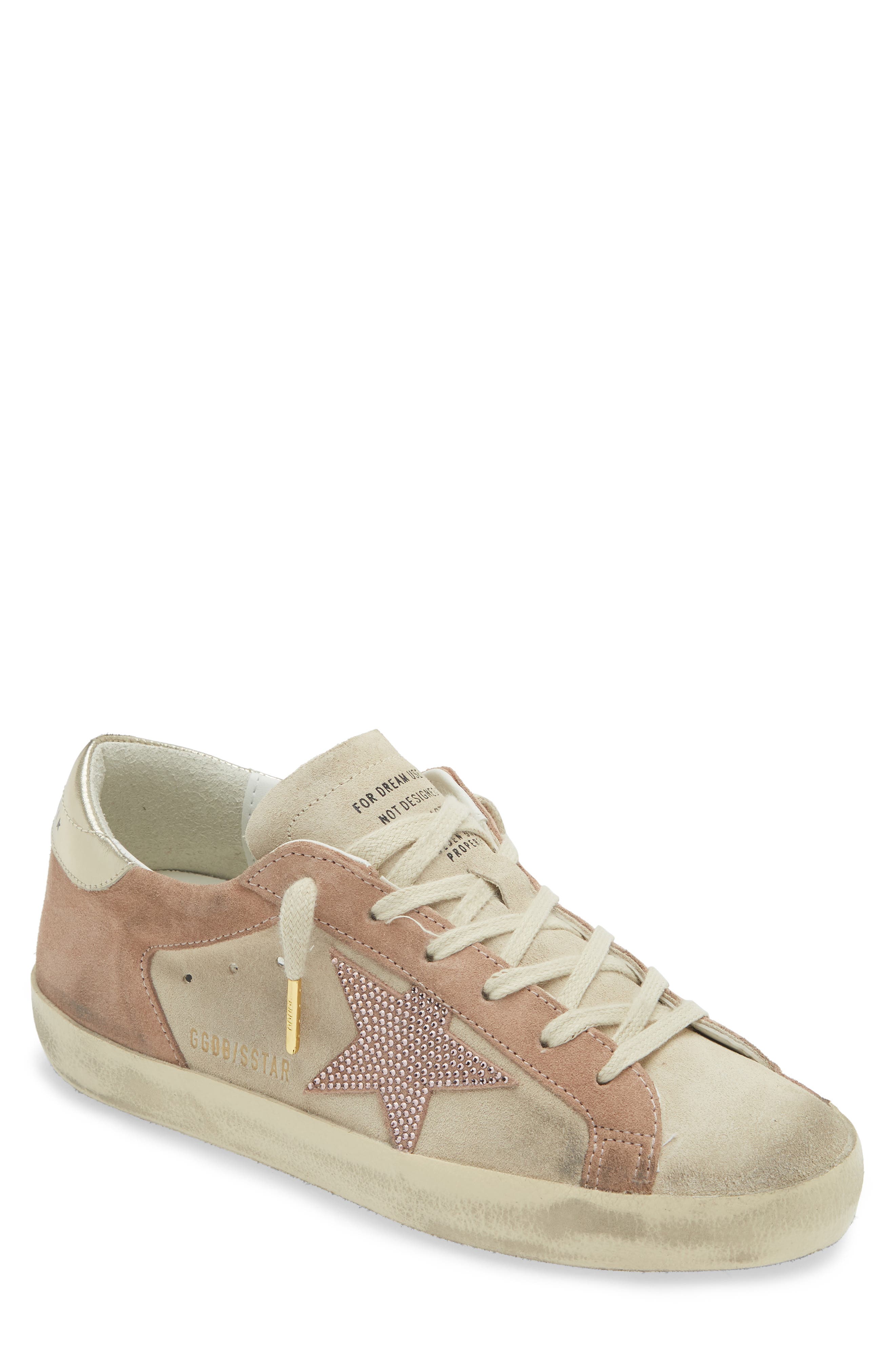 Golden Goose Super-Star Sneaker, Main, color, Beige/ Pink