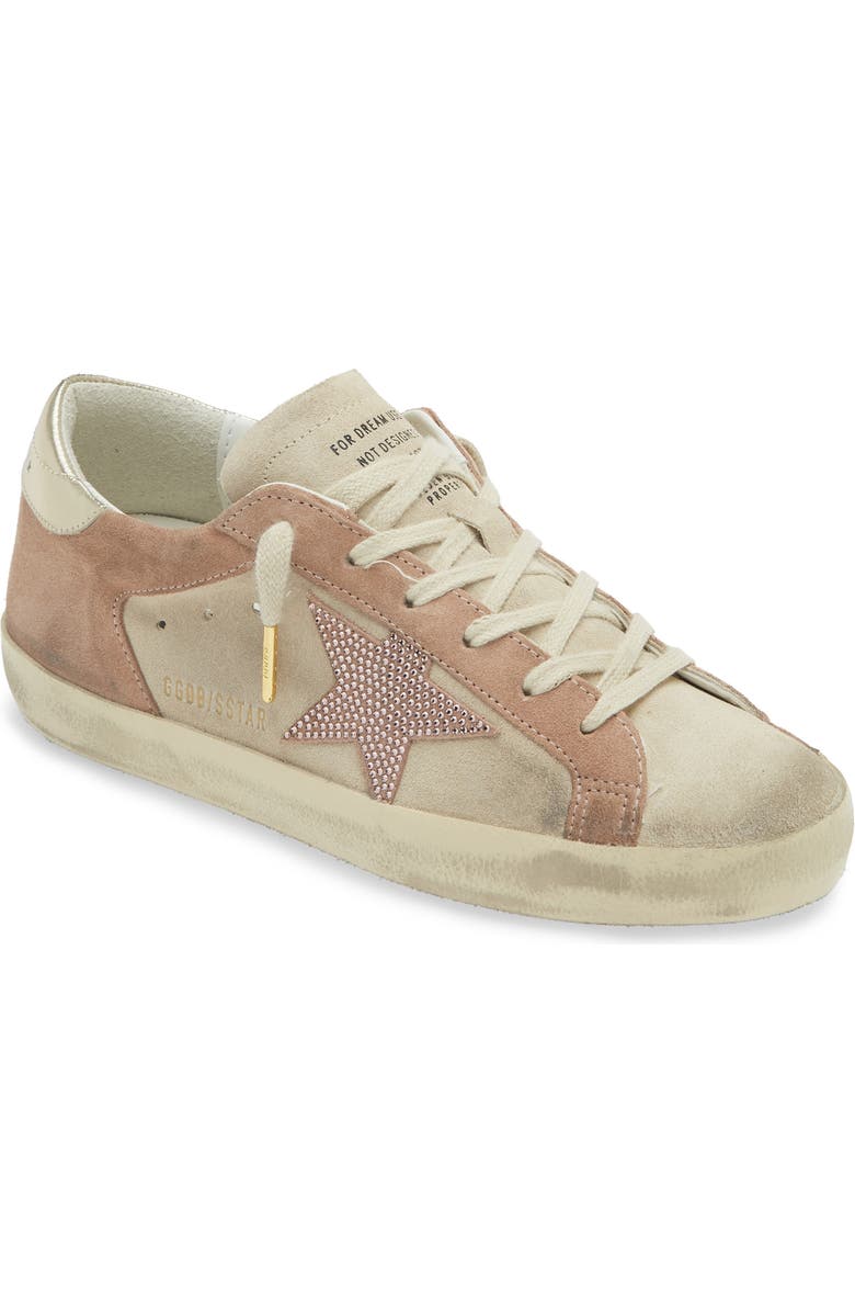 Golden Goose Super-Star Sneaker, Main, color, Beige/ Pink