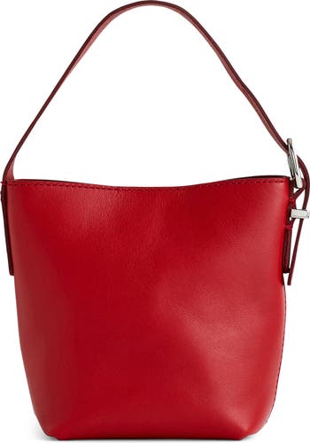 Donald J Pliner Pebble Leather online Mini Bucket Bag