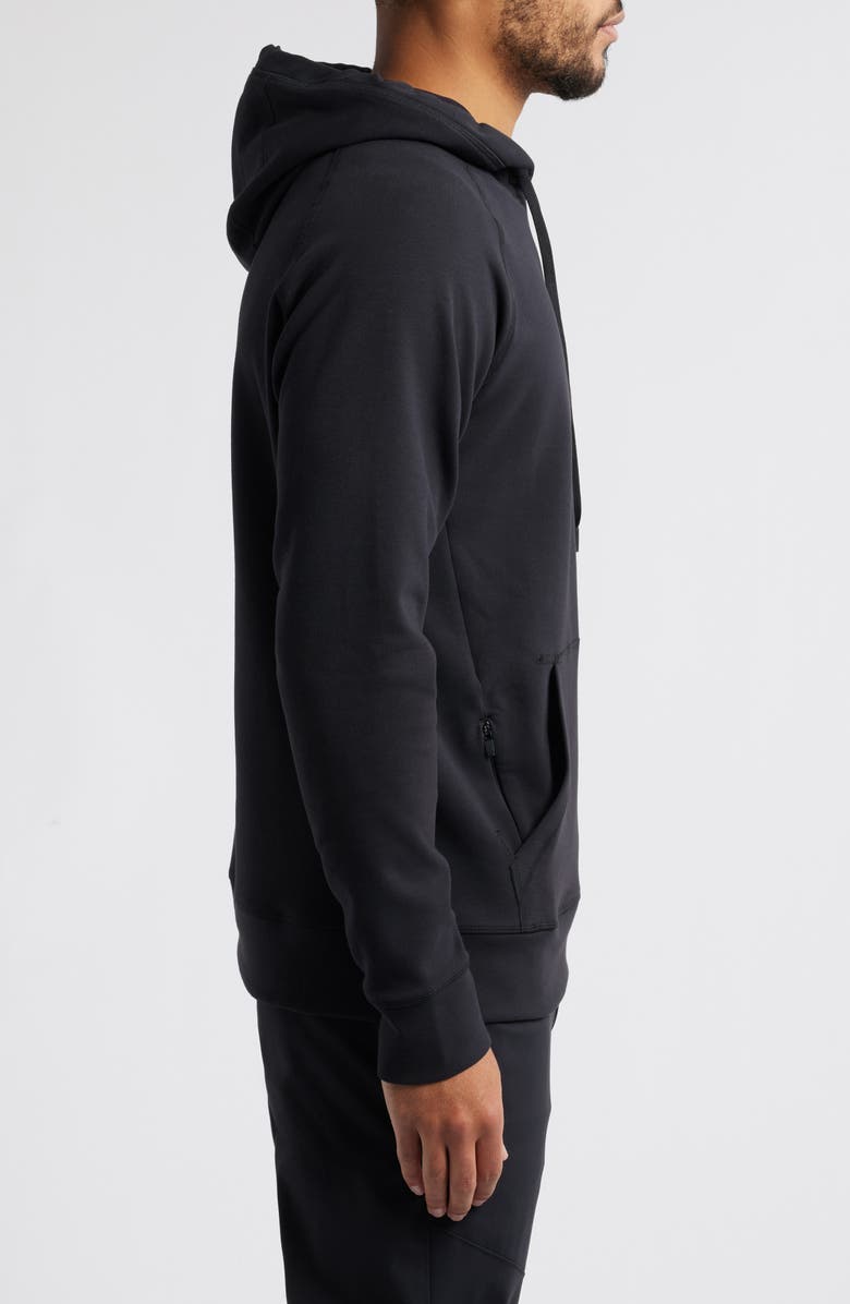 TEN THOUSAND Midweight Tech Performance Hoodie, Alternate, color, Black