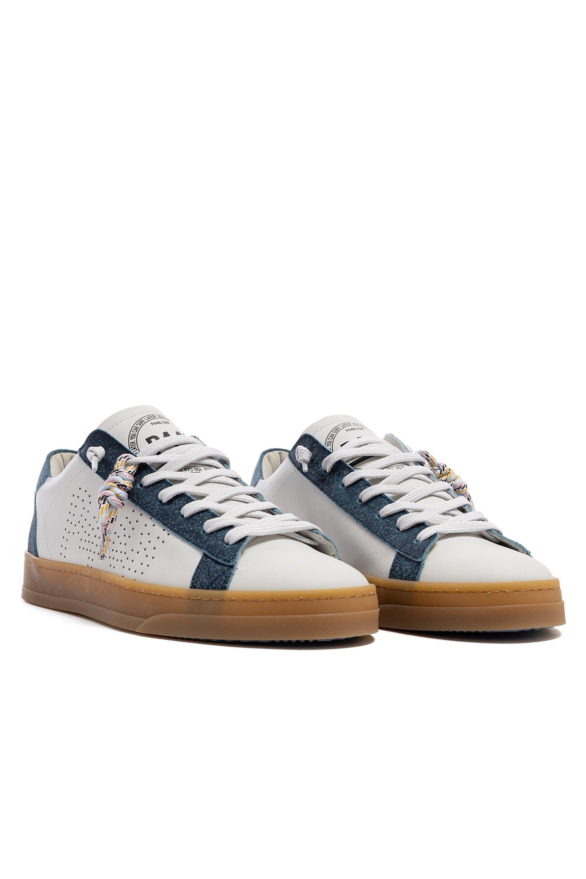 P448 Jack Sneaker, Alternate, color, Flower White