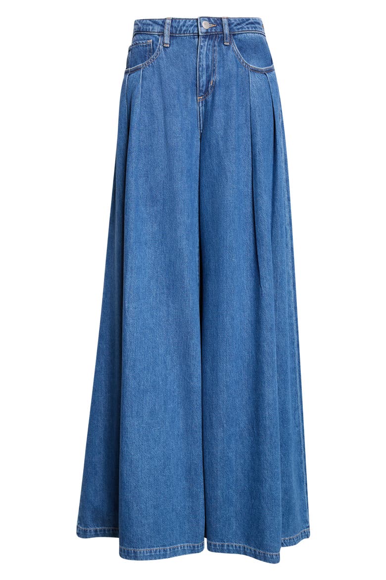 Chayse High Waist Super Wide Leg Jeans, Main, color, TOWSON