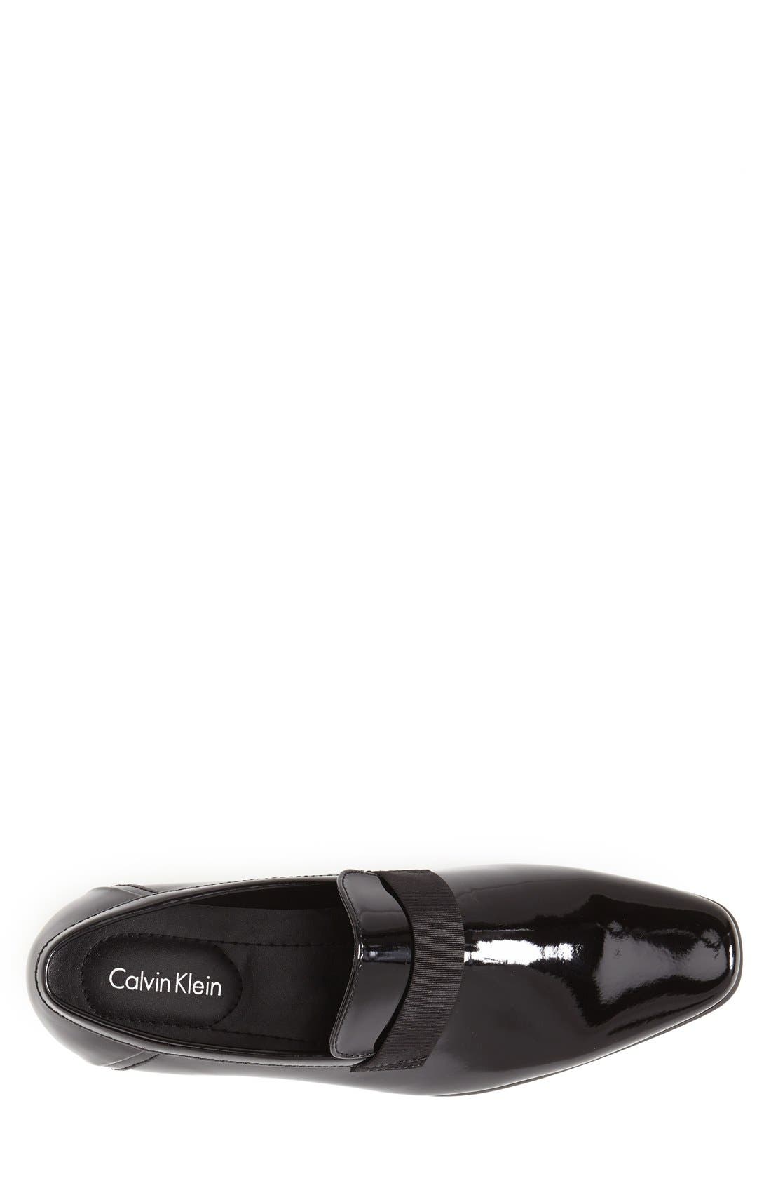 Calvin Klein 'Bernard' Venetian Loafer, Alternate, color, 