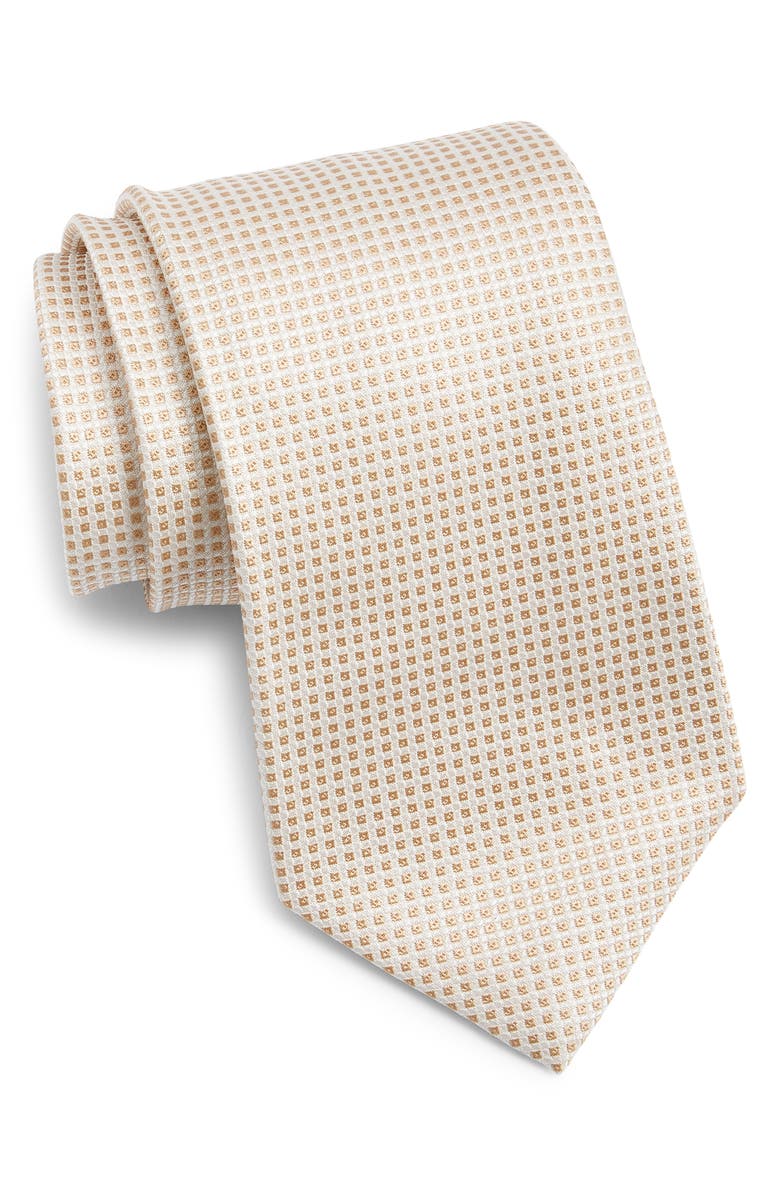 BOSS Silk Jacquard Tie, Main, color, 