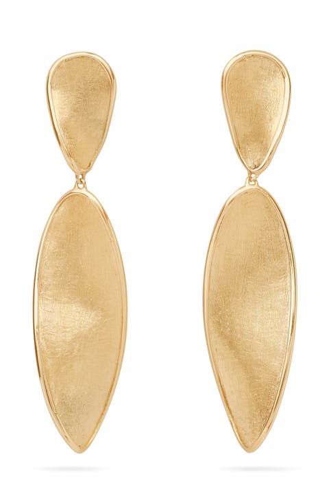 Lunaria Twist Drop Earrings