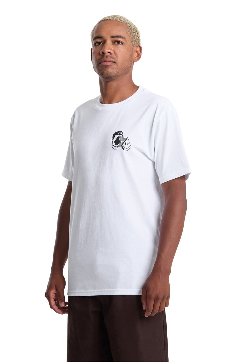 Volcom Aura Cotton Graphic T-Shirt, Alternate, color, White