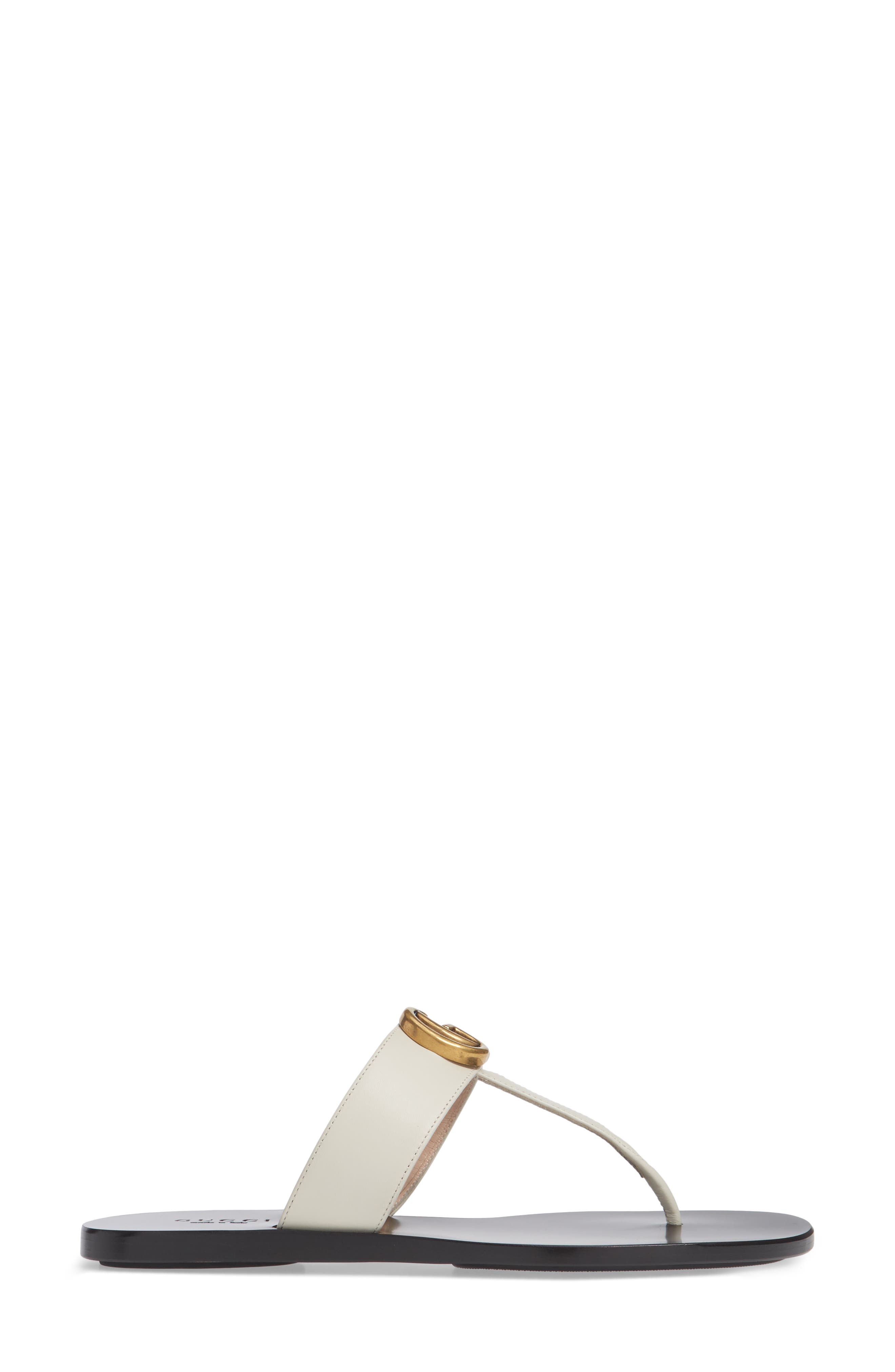 GG T-Strap Sandal, Alternate, color, MYSTIC WHITE