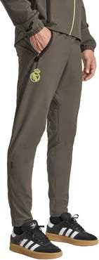 adidas Men's adidas Olive Real Madrid 2025/26 Tiro Vis Tech Travel Pants