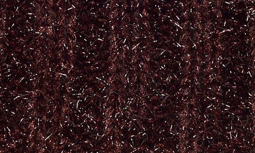 Bcbg Metallic Knit Beanie In Brown