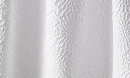Dkny Chrysanthemum Set Of 2 Floral Tier Curtains In White