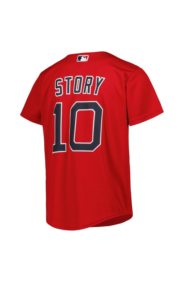 Nike Youth Nike Trevor Story Red Boston Red Sox Alternate Replica Player Jersey, Alternate, color, 