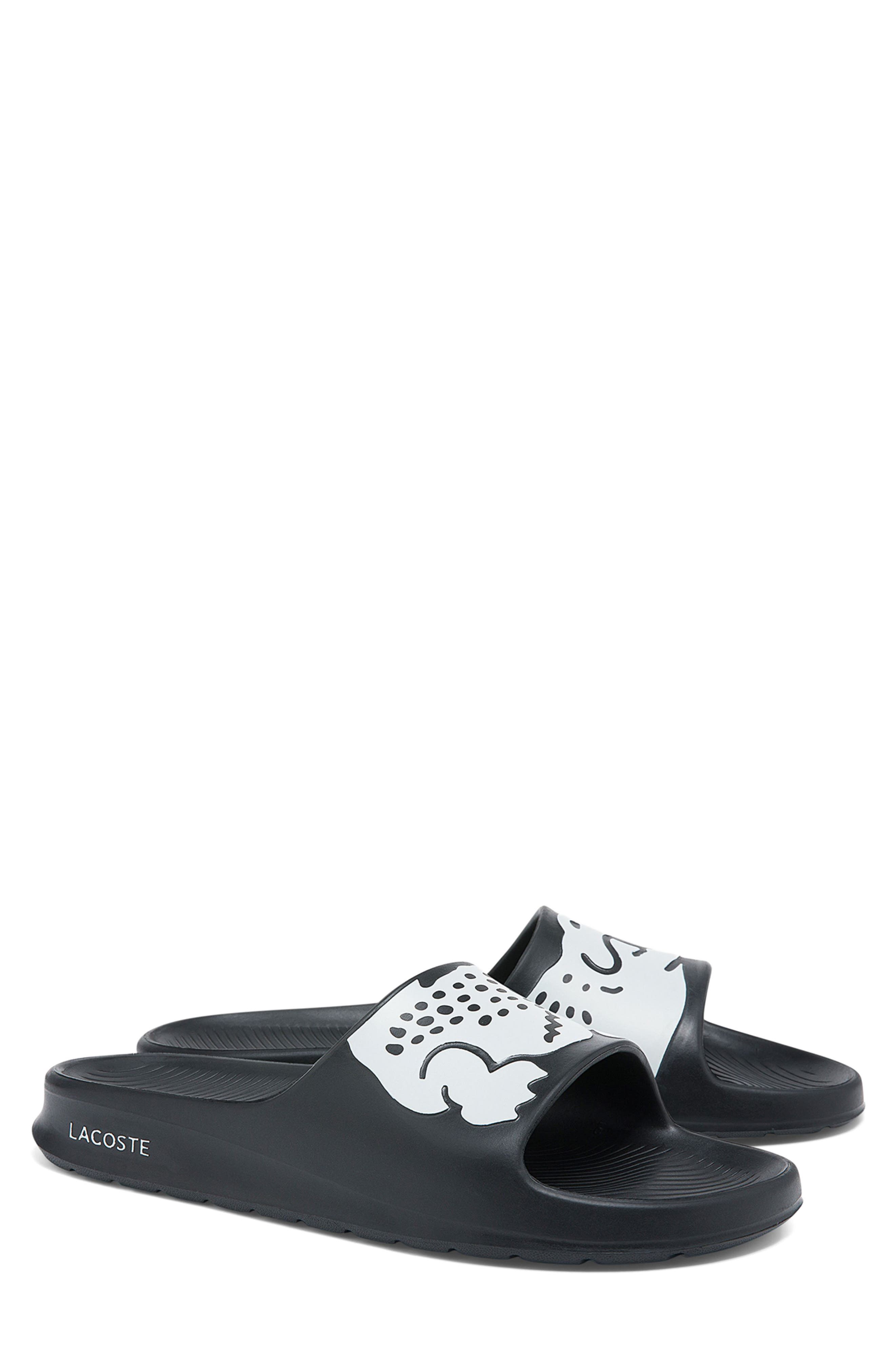 Lacoste Croco 2.0 Slide Sandal, Alternate, color, 