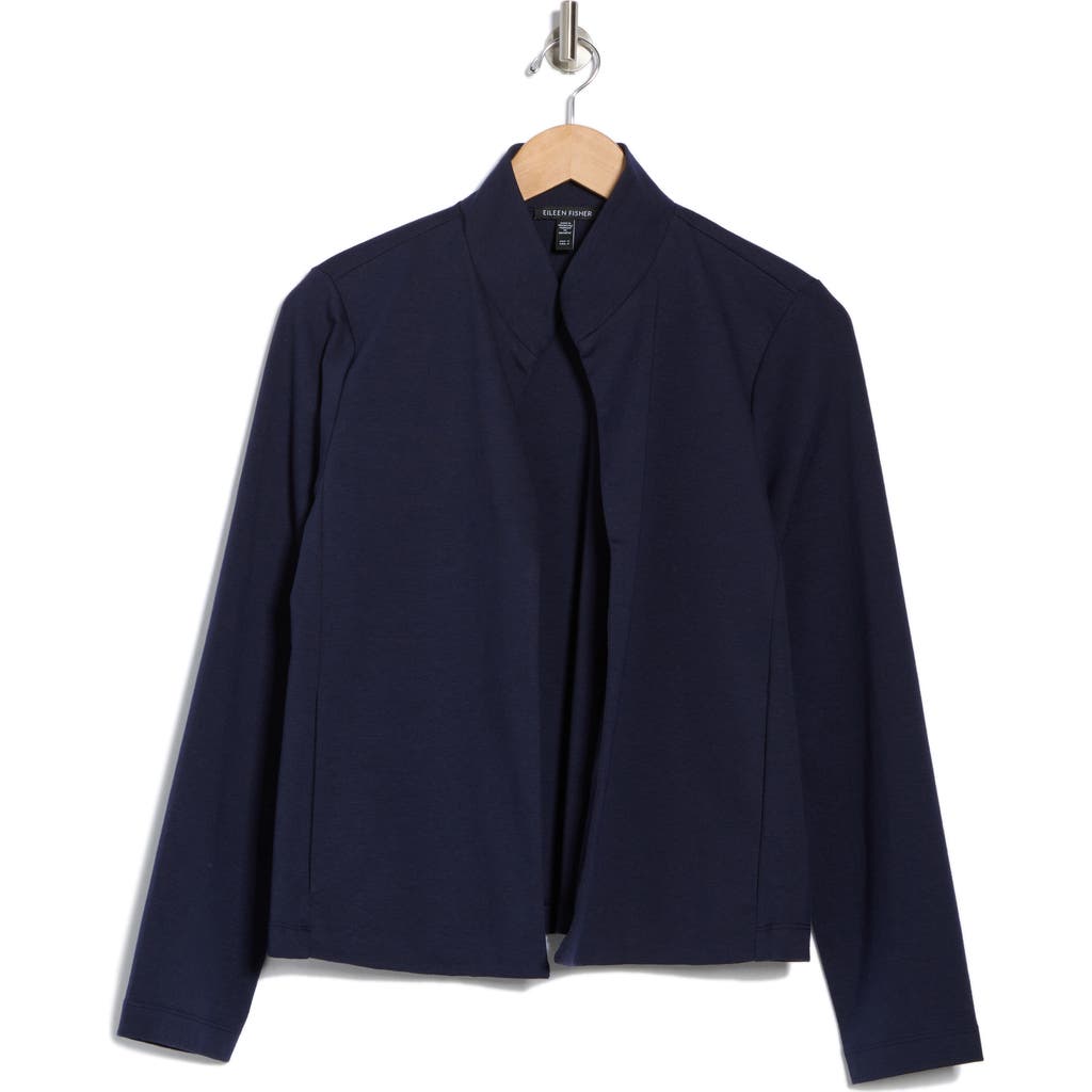Eileen Fisher Stand Collar Jacket