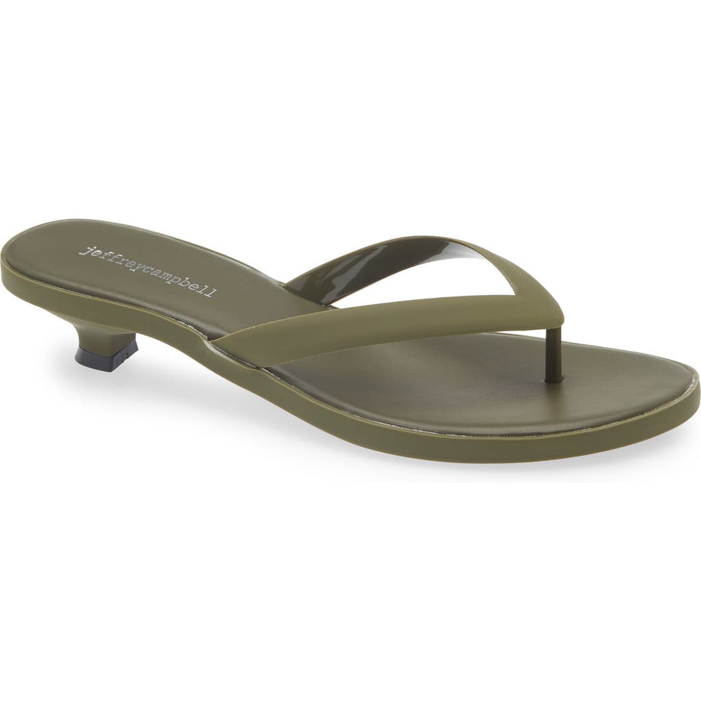 Jeffrey Campbell Lollipop Kitten Heel Sandal