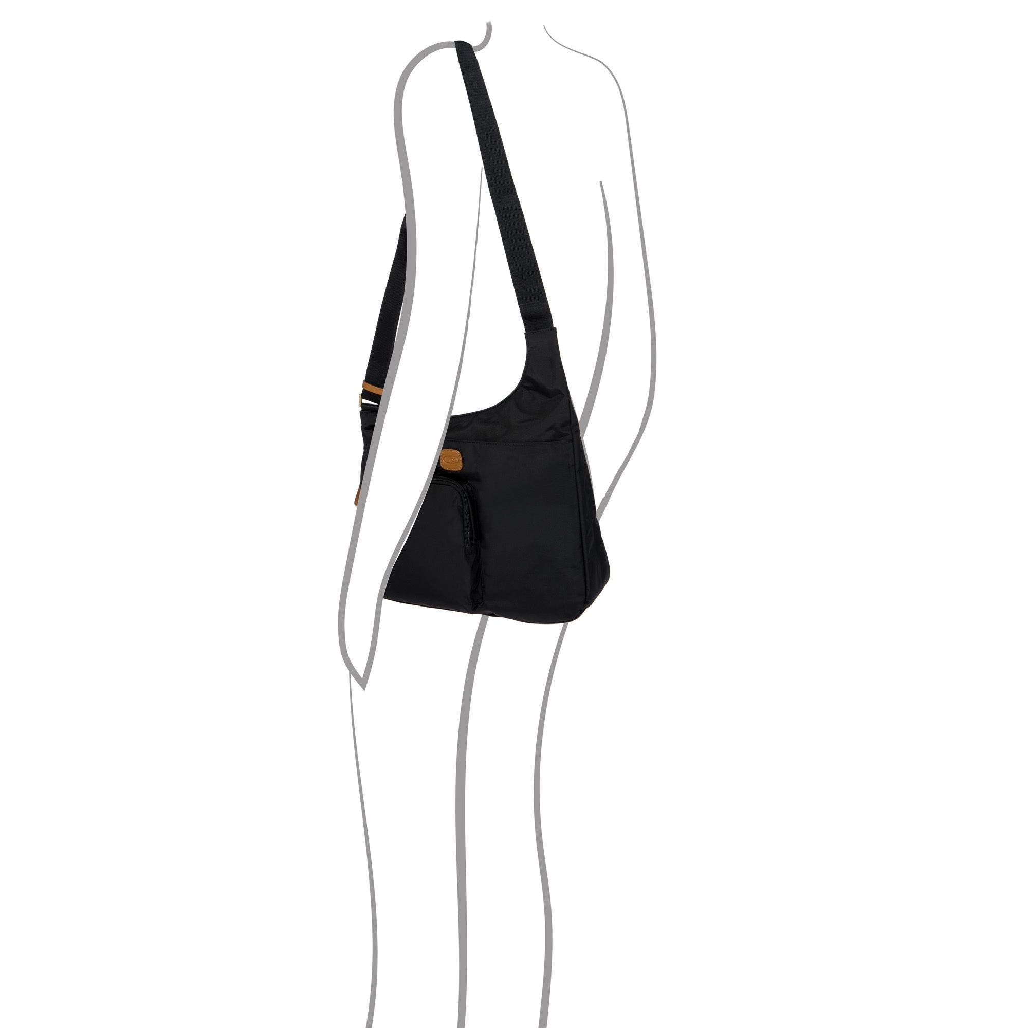 Bric's X-travel Hipster Crossbody, Alternate, color, Black