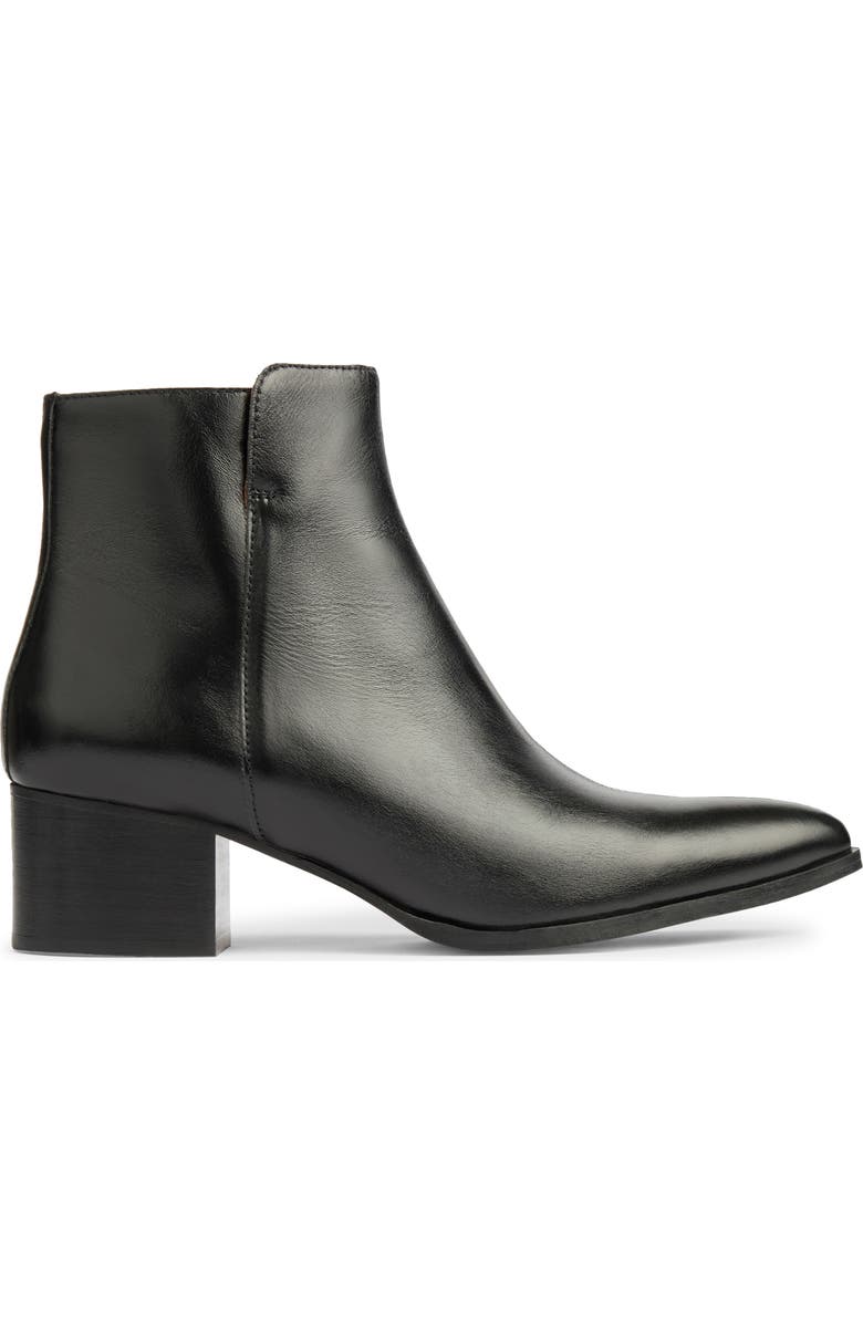 LK Bennett Cicilia Block Heel Bootie, Alternate, color, Black