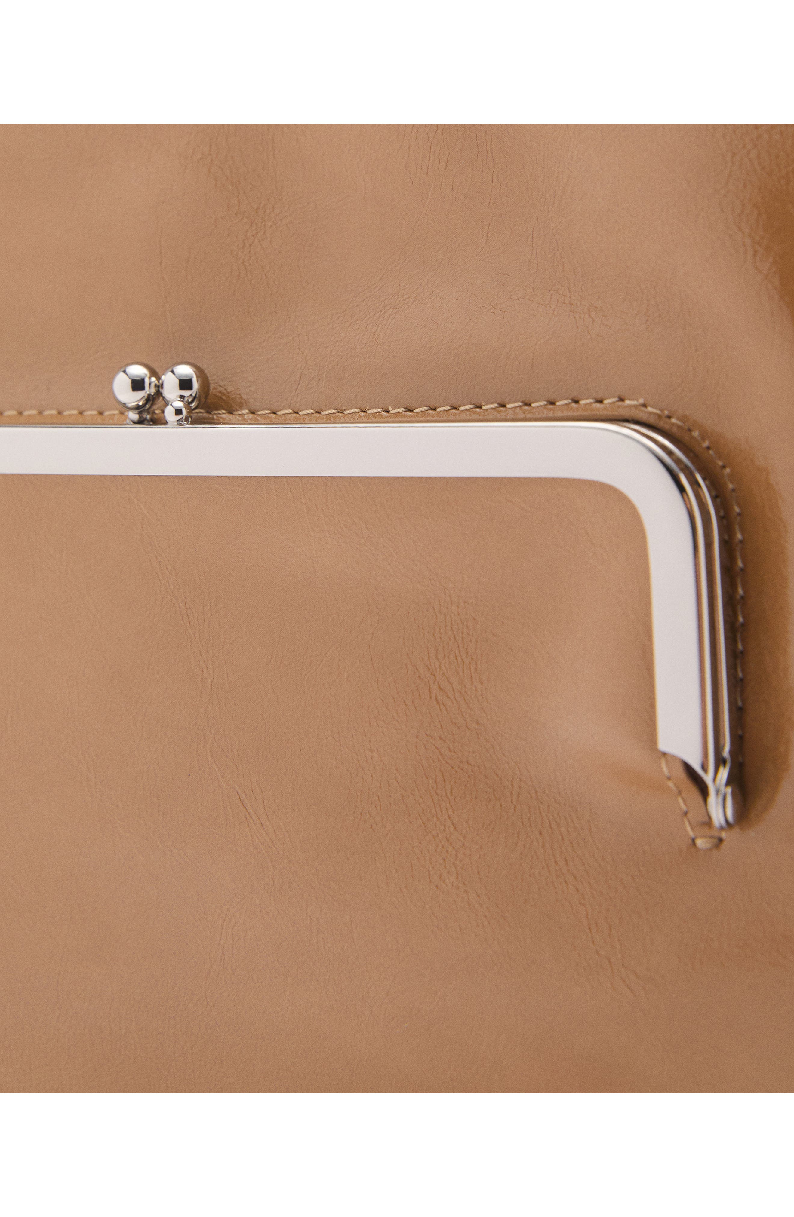 MANGO Faux Leather Shoulder Bag, Alternate, color, Medium Brown