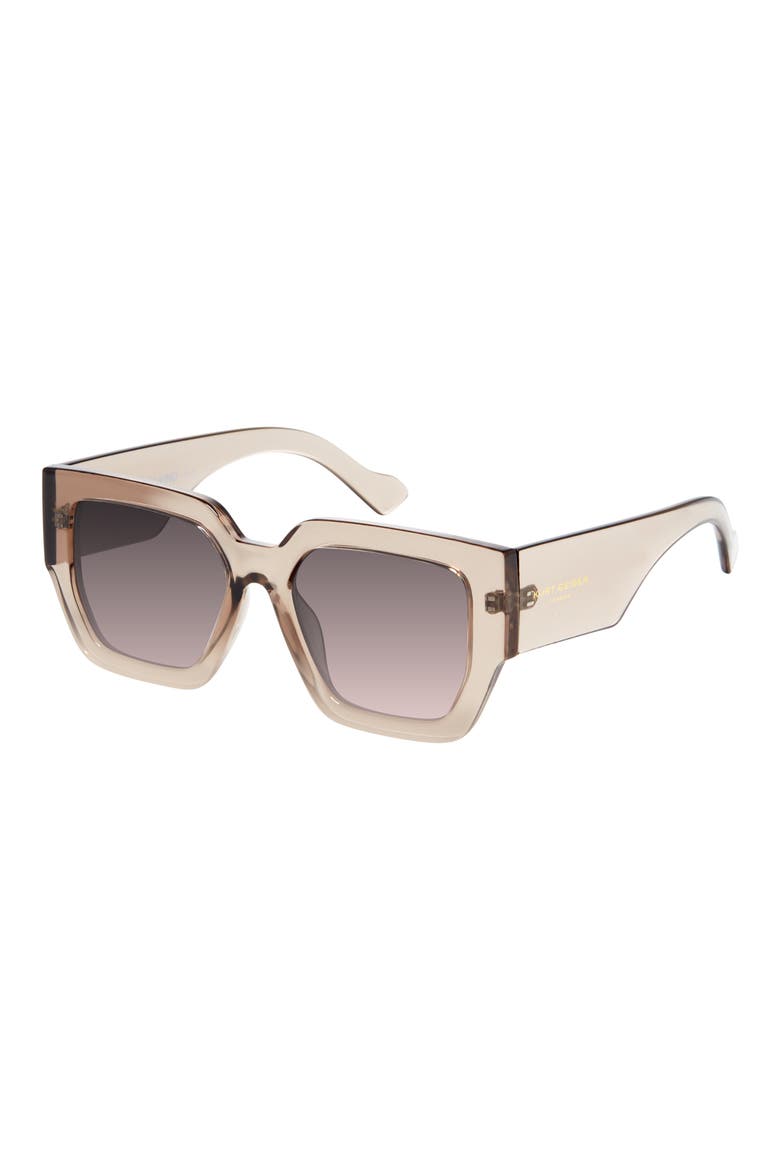 55mm Square Sunglasses, Alternate, color, MAUVE CRYSTAL