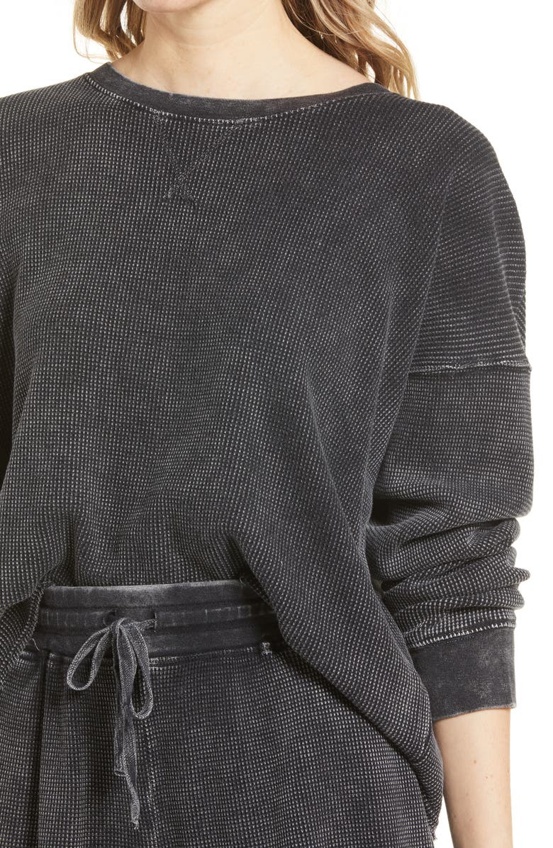 Splendid Mineral Wash Long Sleeve Pullover, Alternate, color,