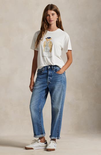 Polo Bear Cotton Graphic T-Shirt
