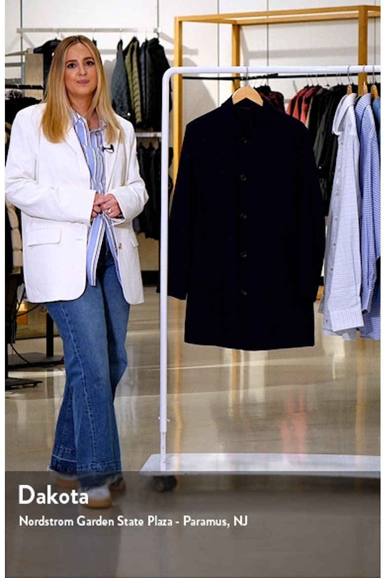Hans Wool Raincoat video