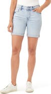 Kensie 7" Double Roll Cuff Shorts