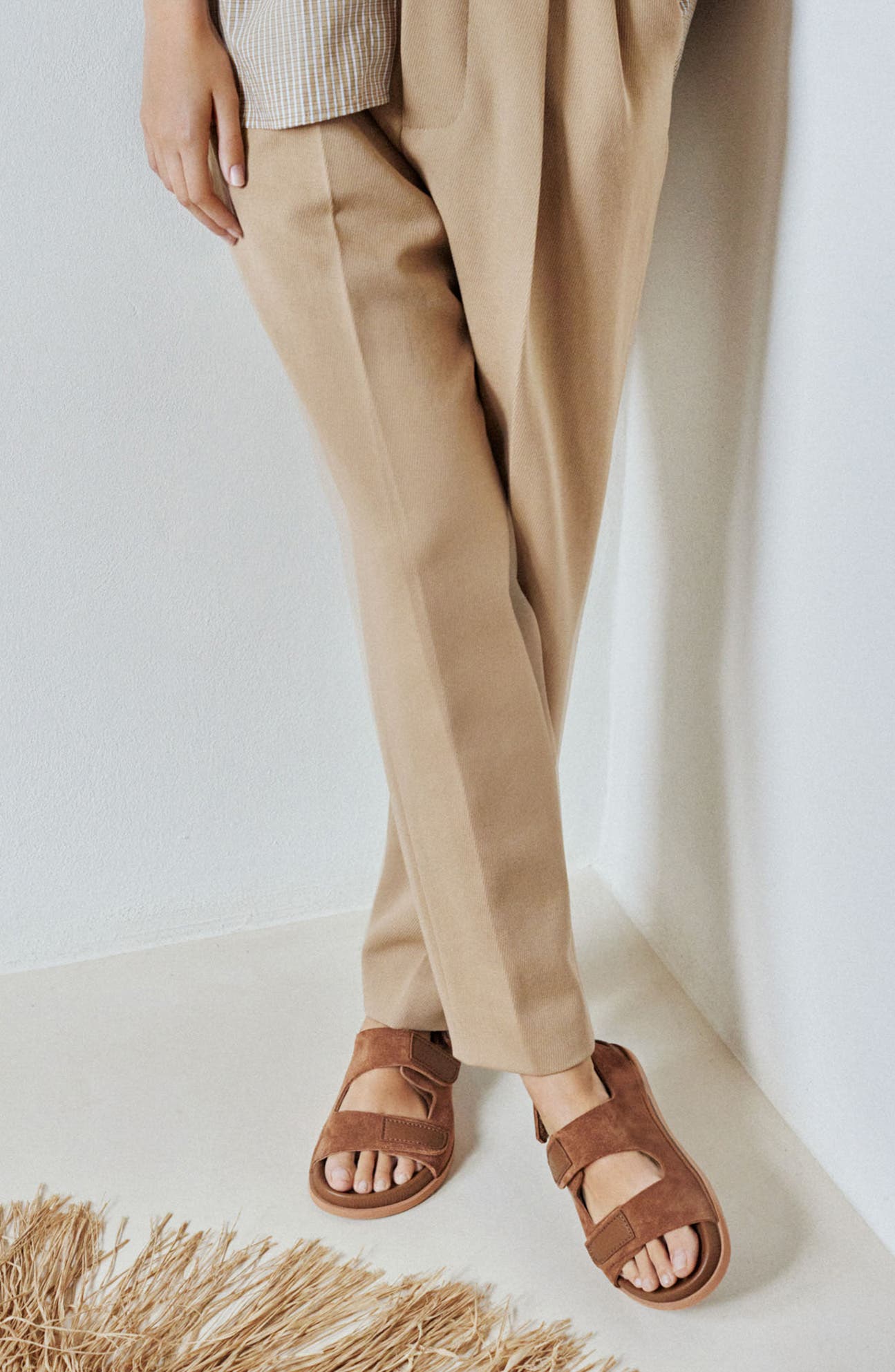 Dinka Sandal, Alternate, color, HAZELNUT