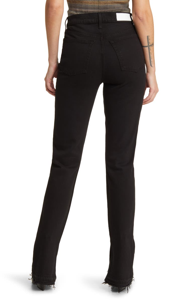 Re/Done '70s High Waist Skinny Bootcut Jeans, Alternate, color, 