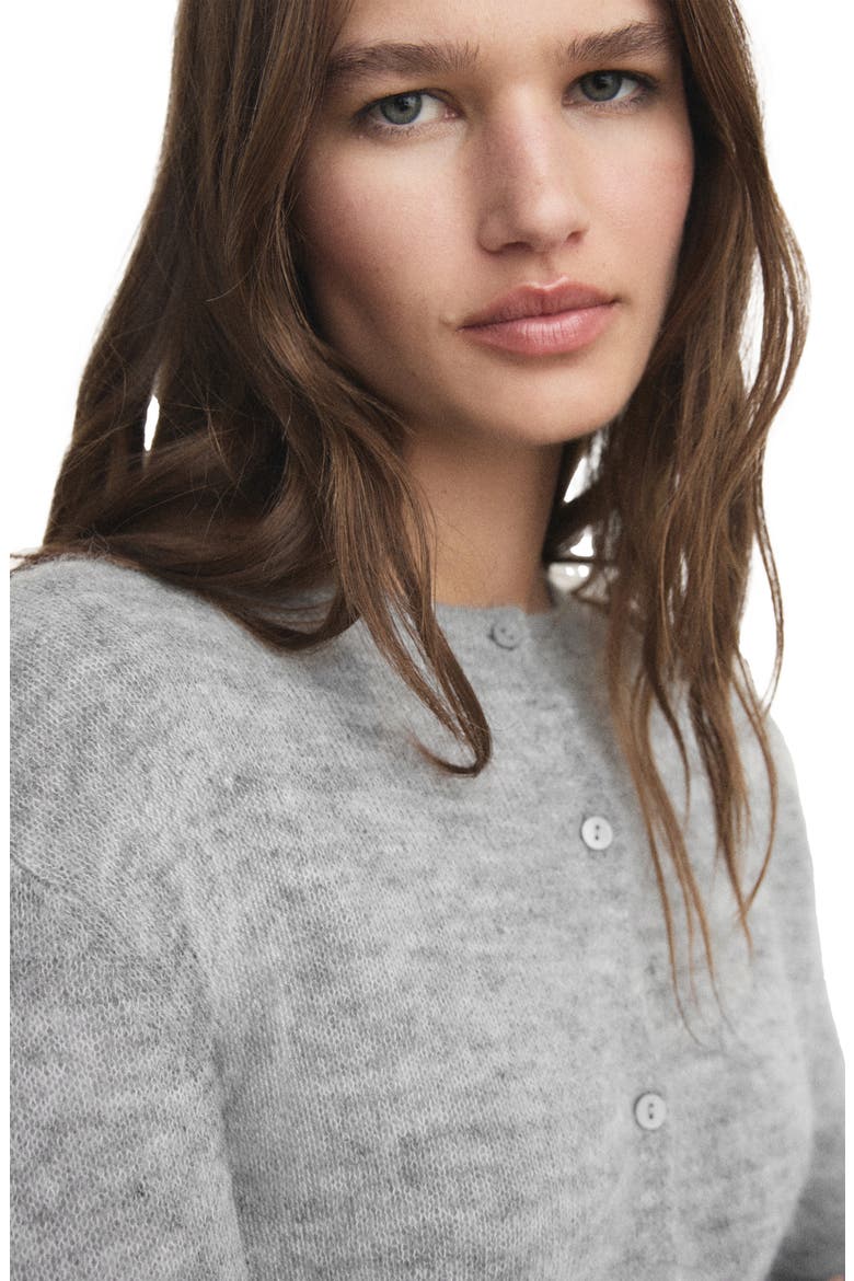 Crop Cardigan, Alternate, color, MEDIUM HEATHER GREY