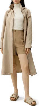 Lilysilk Silk Taffeta Water-Repellent Coat