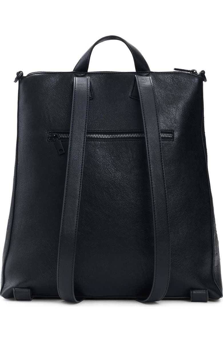 Desigual x Disney Mickey Mouse Medium Faux Leather Backpack, Alternate, color, Black