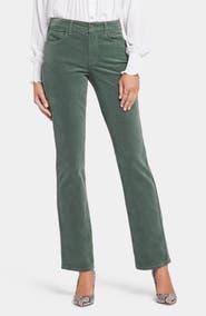 NYDJ Marilyn Straight Leg Corduroy Pants