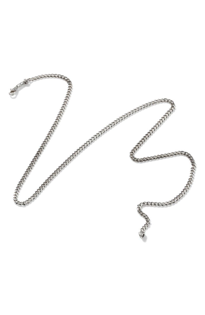 John Hardy Sterling Silver Curb Chain Necklace, Alternate, color, 