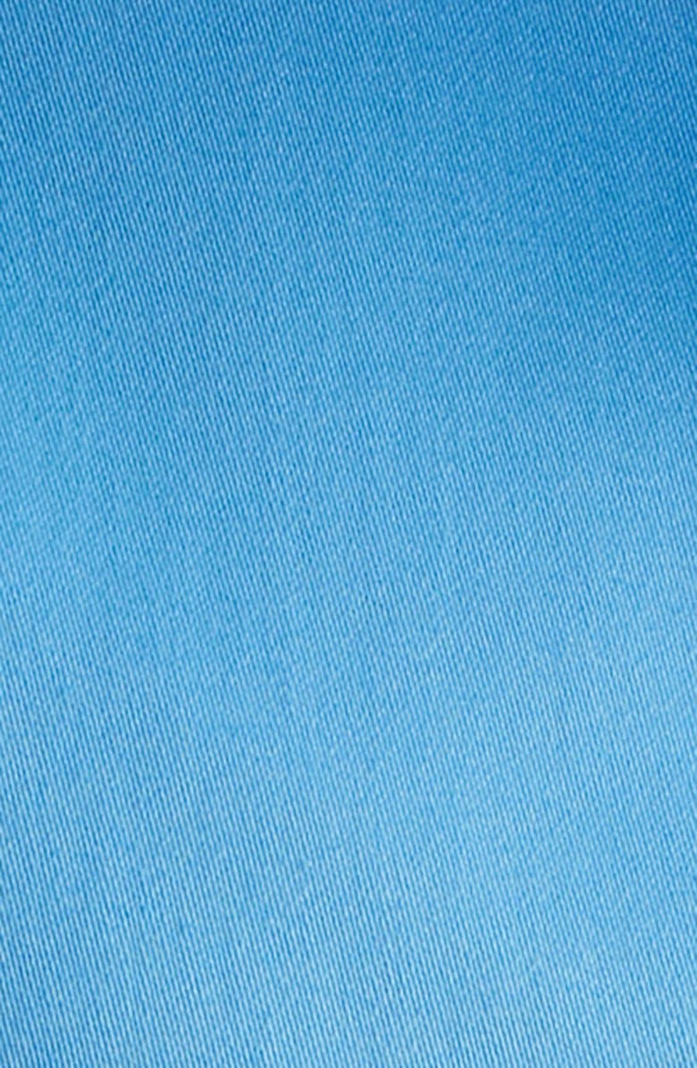 Anne Klein Grommet Belt Loop Midi Shirtdress, Alternate, color, Seaport