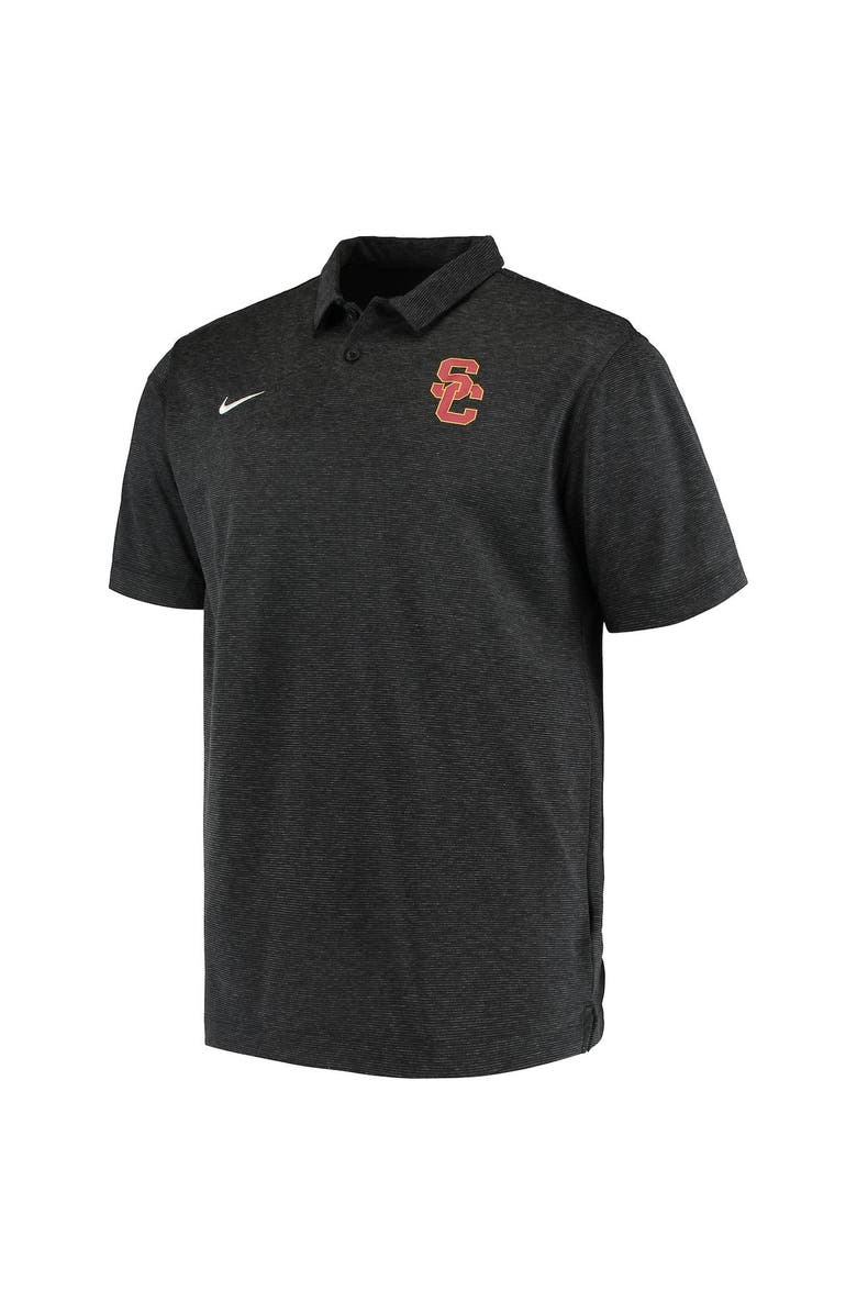 Nike Men's Nike Black USC Trojans College Performance Polo, Alternate, color,