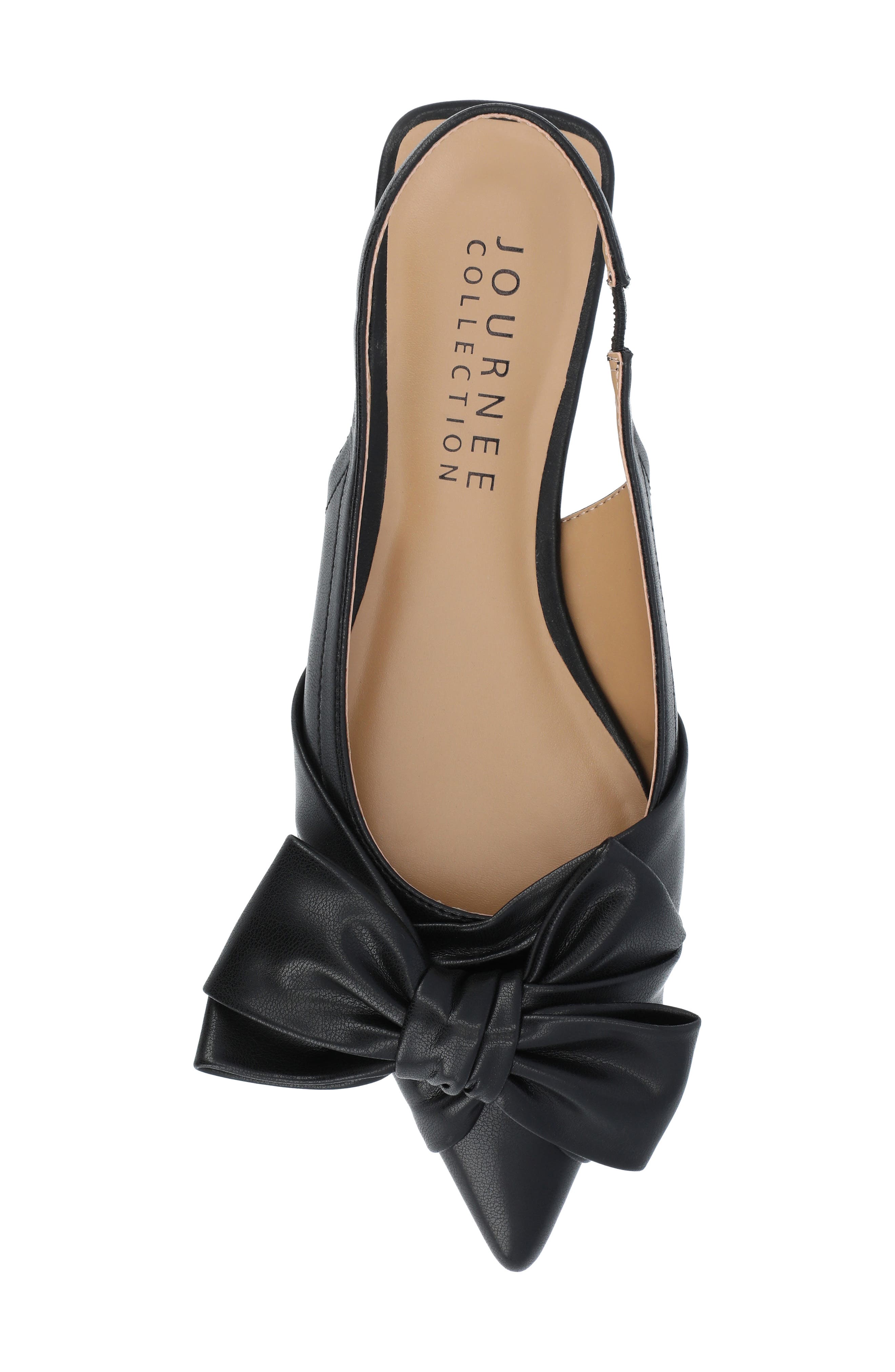 Journee Collection Sabrina Slingback Flat, Alternate, color, 