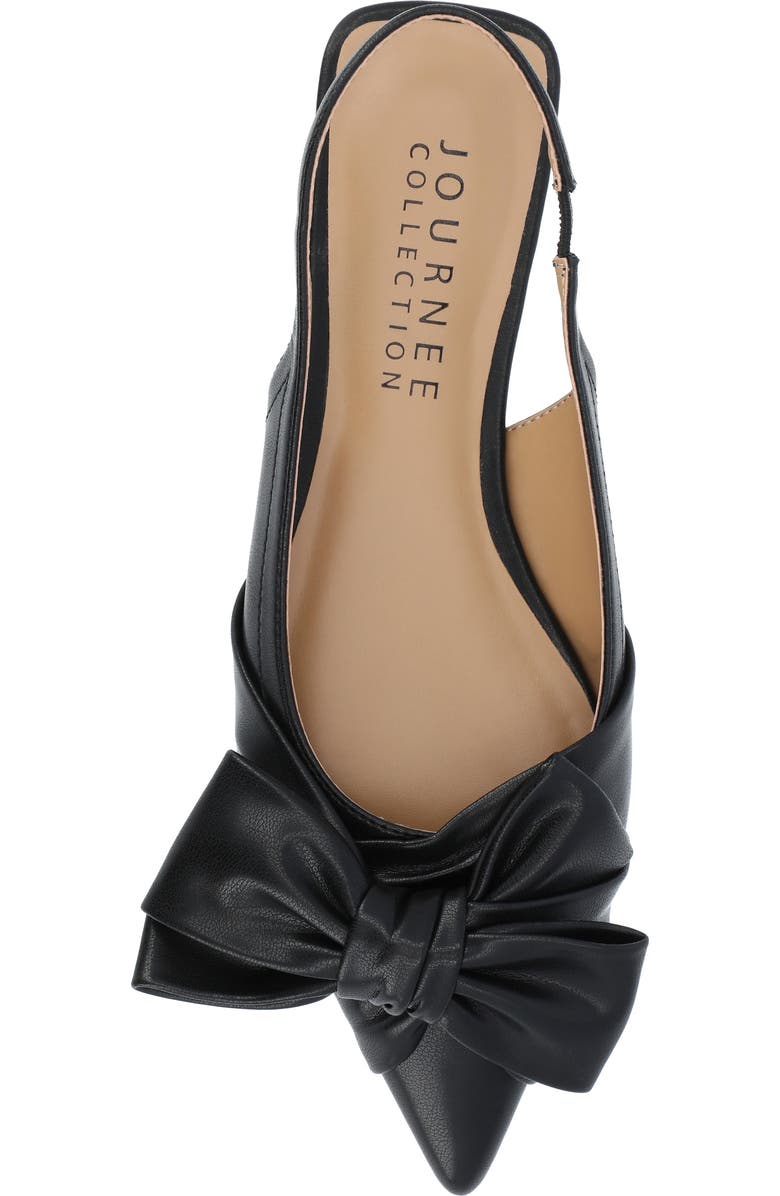 Journee Collection Sabrina Slingback Flat, Alternate, color,