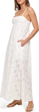 LSPACE Raveena Cotton Cover-Up Sundress