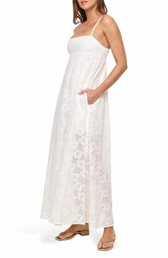 LSPACE Raveena Cotton Cover-Up Sundress