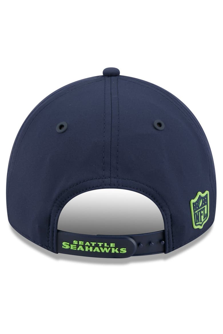 Men's New Era College Navy Seattle Seahawks 2026 Sideline Casual Classic Adjustable Hat, Alternate, color, College Navy