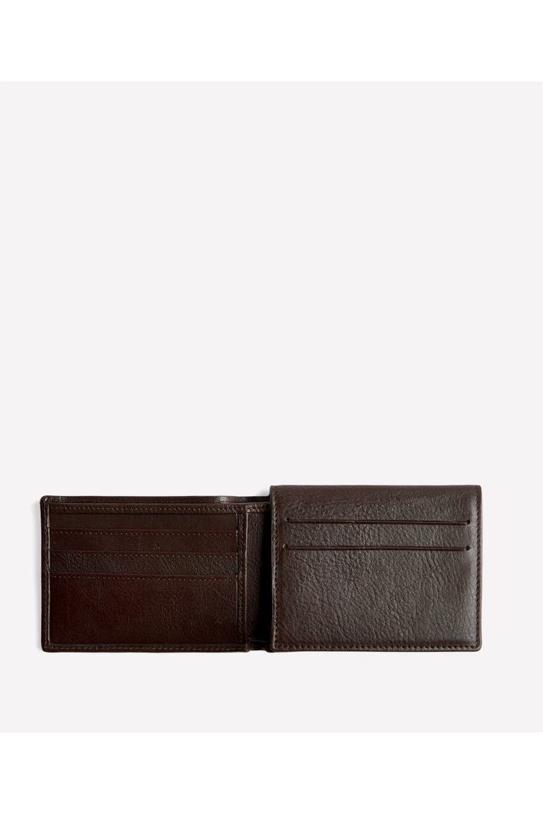 Pass Case Wallet No. 393, Alternate, color, Vintage Walnut Leather