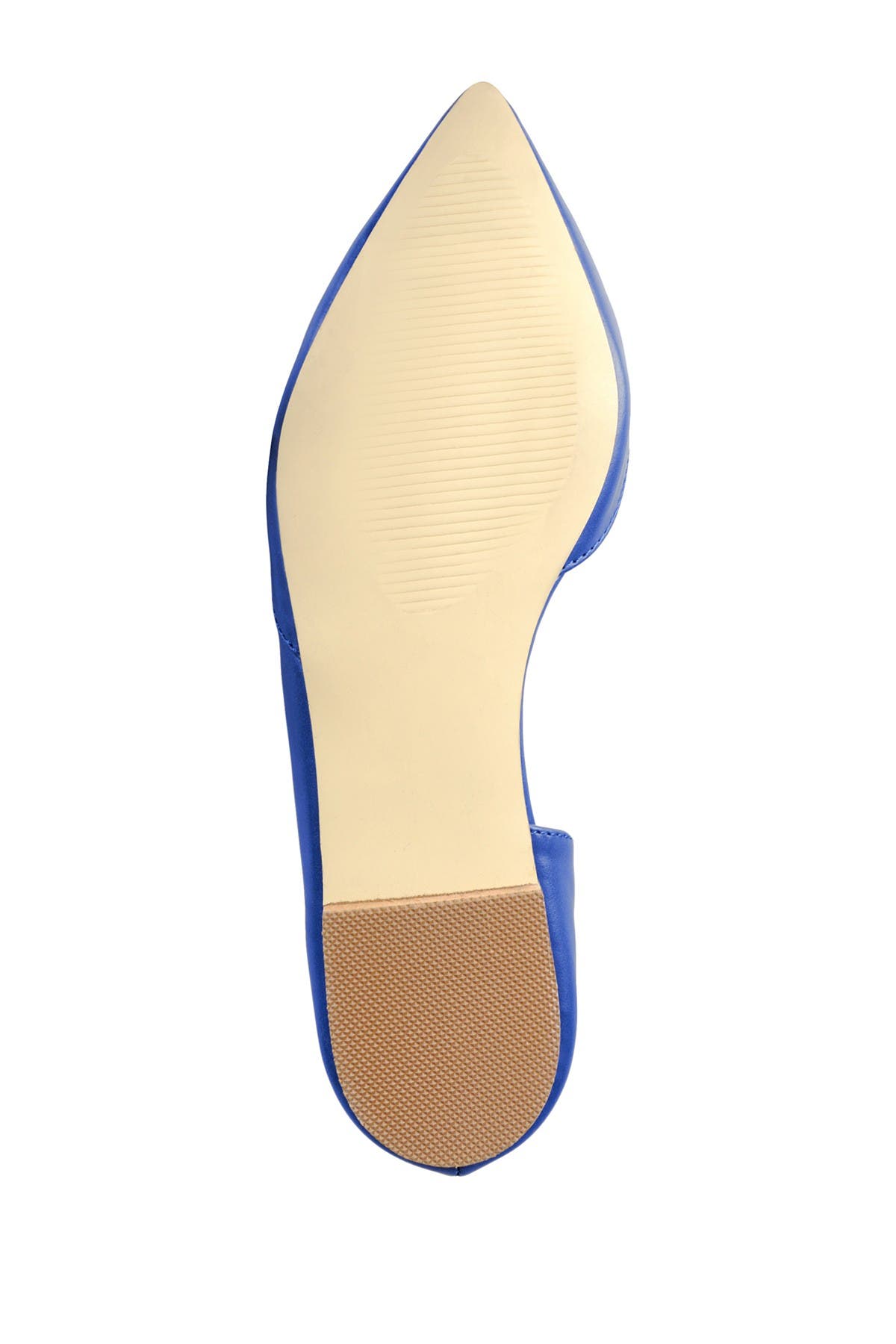 JOURNEE Cortni d'Orsay Flat, Alternate, color, BLUE