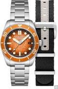 SPINNAKER x Dolphin Project Croft Midsize Automatic Sunrise Splash Watch Set, 40mm