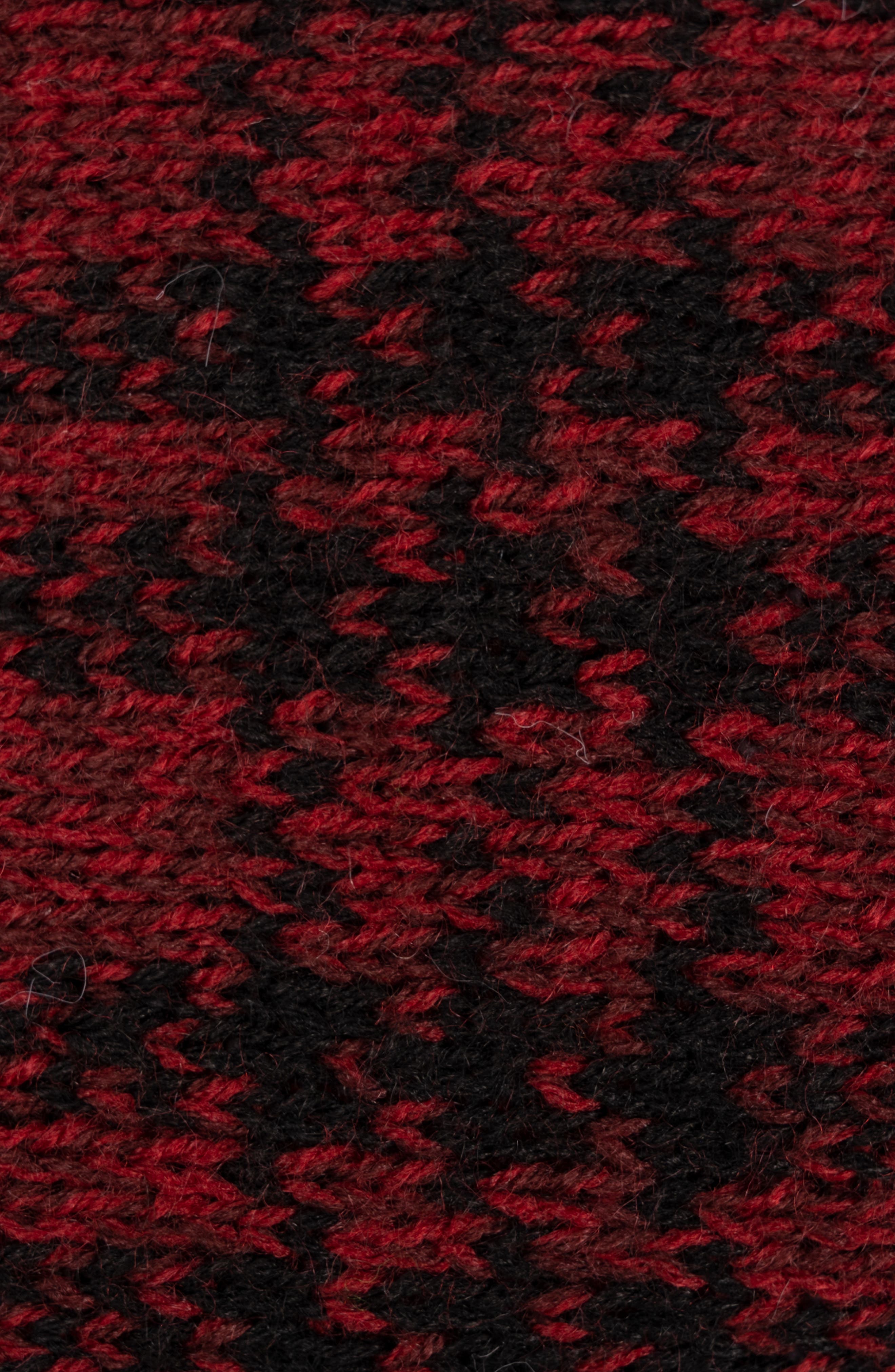 MUK LUKS Colette Faux Shearling Slipper, Alternate, color, Red