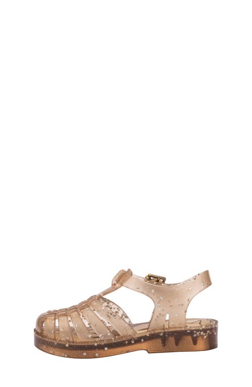 Melissa Kids' Possession Metallic Jelly Sandal In Brown