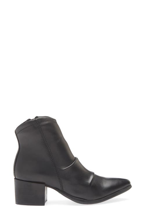 Chocolat Blu Lian Block Heel Bootie In Black