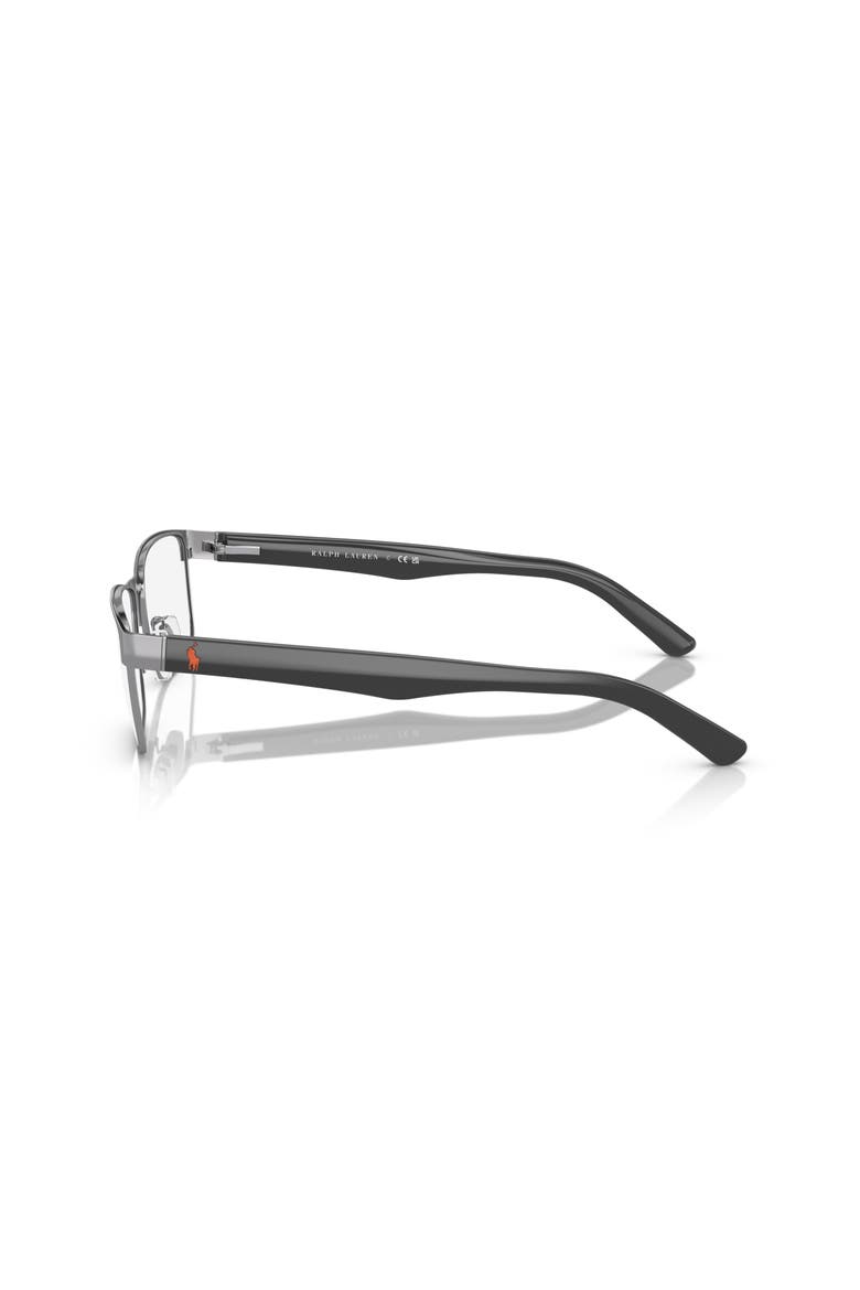 55mm Rectangle optical glasses, Alternate, color, Grey
